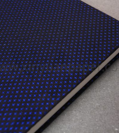 蓝色pu皮笔记本