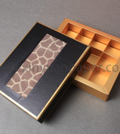 金色月饼包装盒